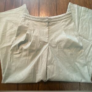 Tularusa Braided Waist Wide Leg Pants